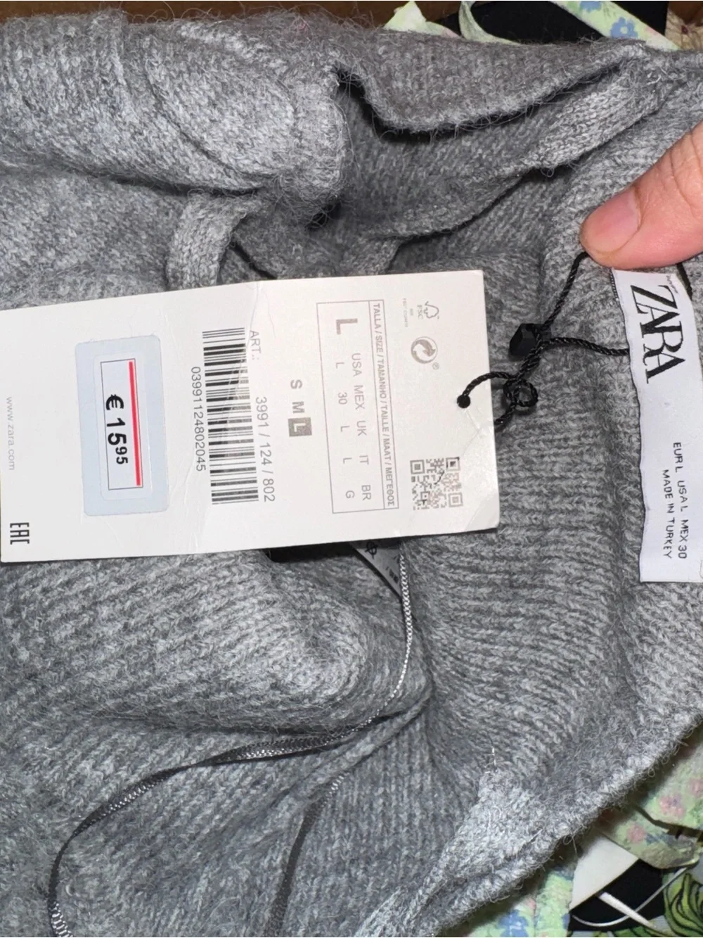 Zara soft grey